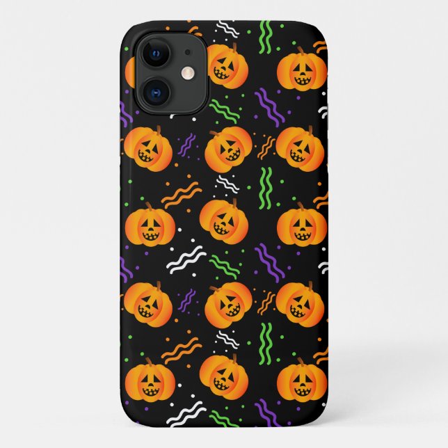 Festive Jack-O'-Lanterns Case-Mate iPhone Case (Back)
