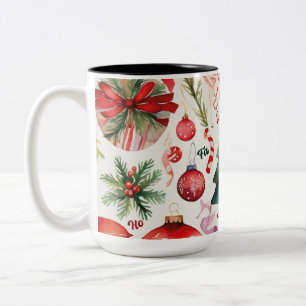 FESTIVE JOY CHRISTMAS COFFEE MUG