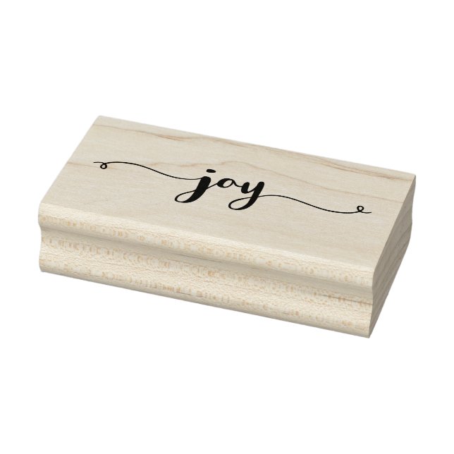 Festive Joy Holiday Swirls | Christmas | Hanukkah Rubber Stamp (Stamp)