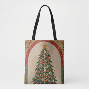 Festive Kaleidoscope Tote Bag