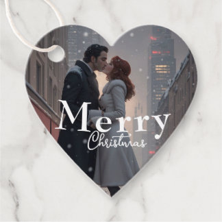 Festive Kiss Favour Tags
