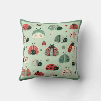 Festive Little Bugs Cushion