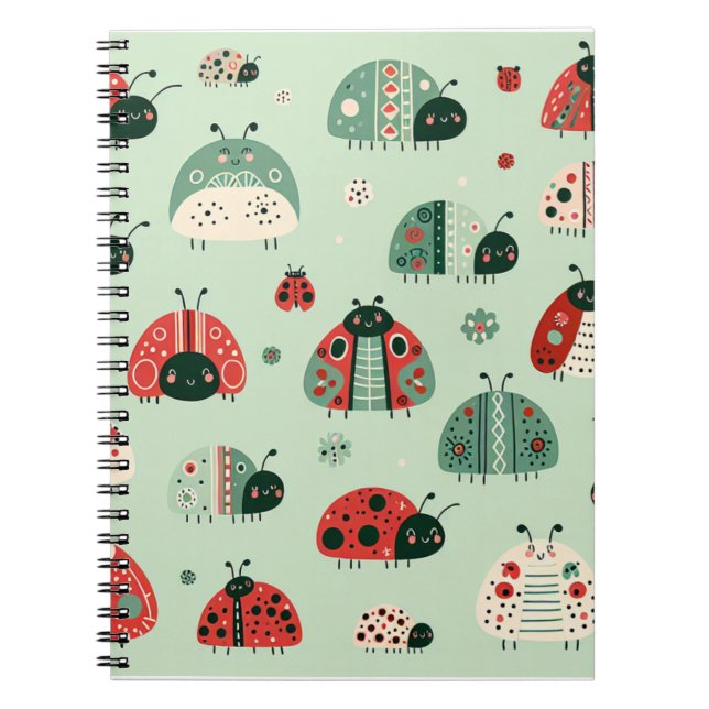 Festive Little Bugs Notebook (Front)