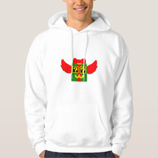 Festive Lucky Block Christmas Brainrot Blocks Hoodie