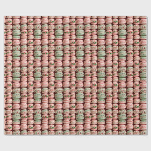 Festive Macaron Gift Wrap