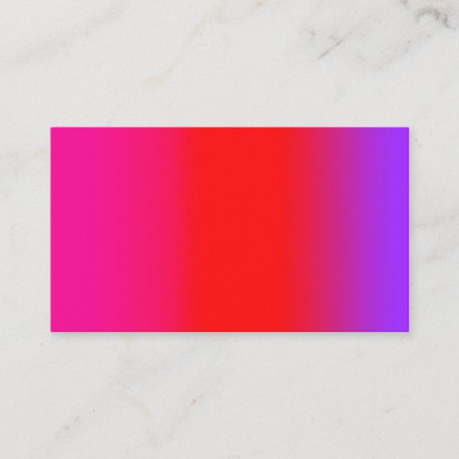 Festive Magenta Red Purple Ombre  Enclosure Card (Front)