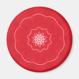 festive mandala magnet