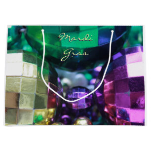 Festive Mardi Gras Custom Party Favour Gift Bags