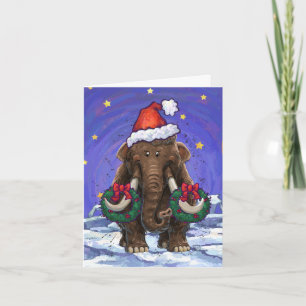 Festive Mastodon  Holiday Card