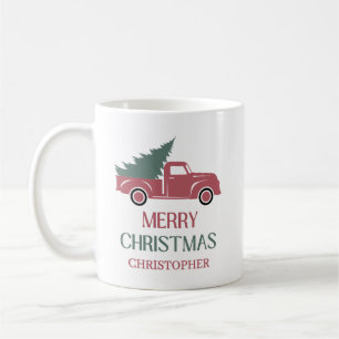 Festive Merry Christmas Coffee Mug