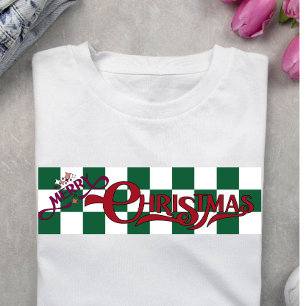 Festive Merry Christmas Holiday T-Shirt