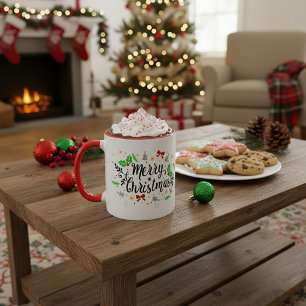 Festive Merry Christmas Mug