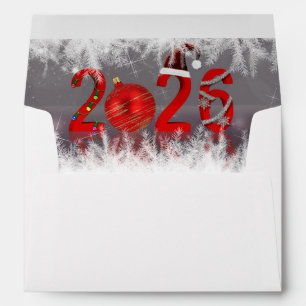 Festive Merry Christmas New Year 2026 Red Envelope