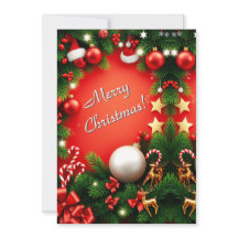 Festive Merry Christmas Personalised