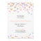 Festive Modern Confetti Wedding Save the Date