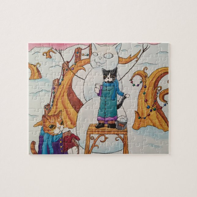 Festive Morning Jigsaw Puzzle (Horizontal)