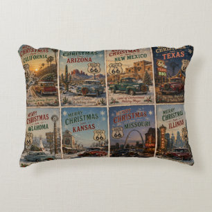 Festive Mother Road Sofa Accent Decorative Cushion
