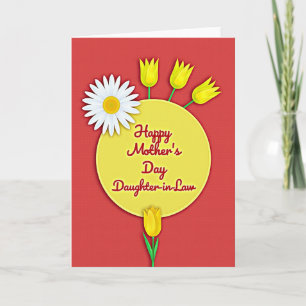 Festive Mothers Day Bloom Card