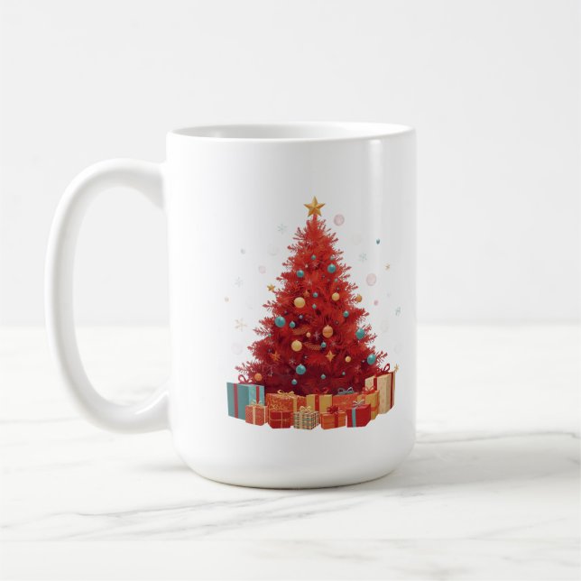 Festive Mug: The Ultimate Holiday Coffee Companion Coffee Mug (Left)