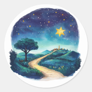 Festive Nativity Stickers