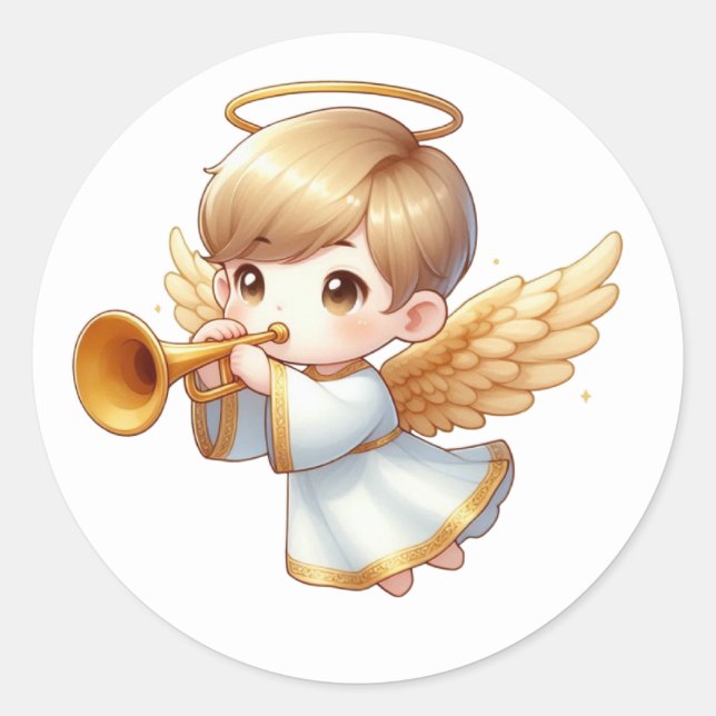Festive Nativity Stickers (Front)