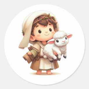 Festive Nativity Stickers