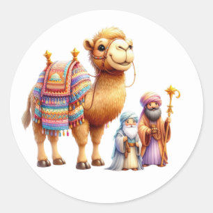 Festive Nativity Stickers