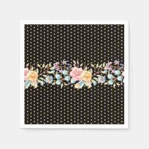 Festive Night Blooms Napkin