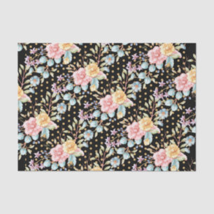 Festive Night Blooms Tissue Paper