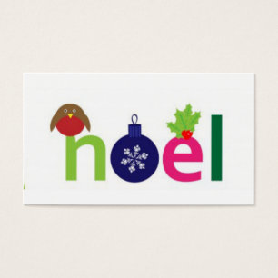Festive  Noel Gift  Tags