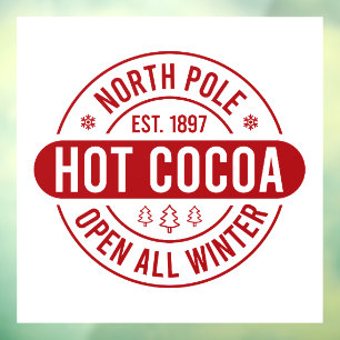 Festive North Pole hot cocoa 