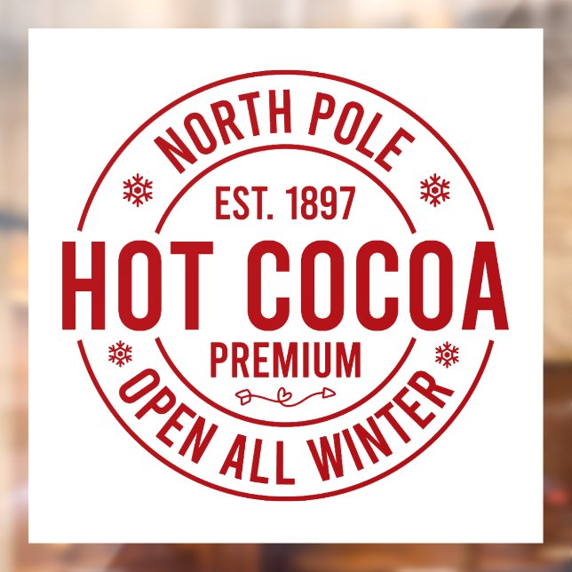 Festive North Pole hot cocoa  (Sheet 2)