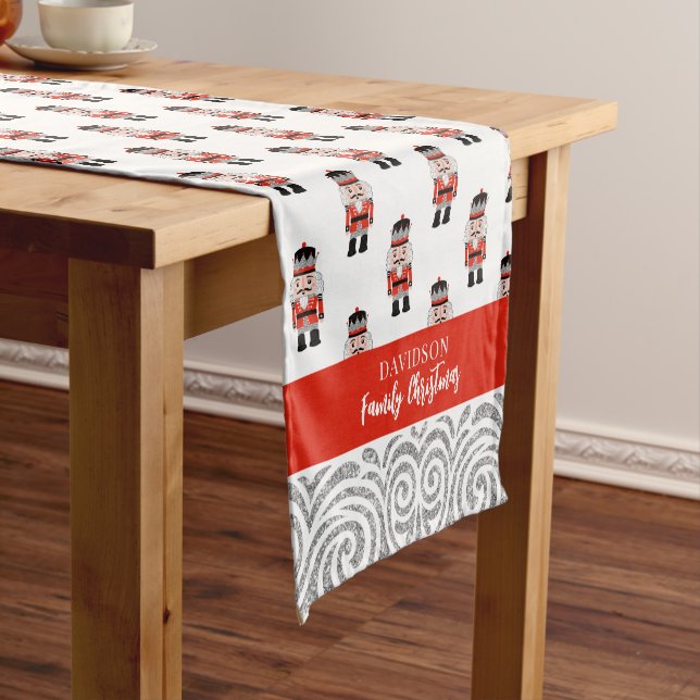 Festive Nutcracker Christmas Table Runner (In Situ)