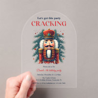 Festive Nutcracker Cracking Themed Birthday Party
