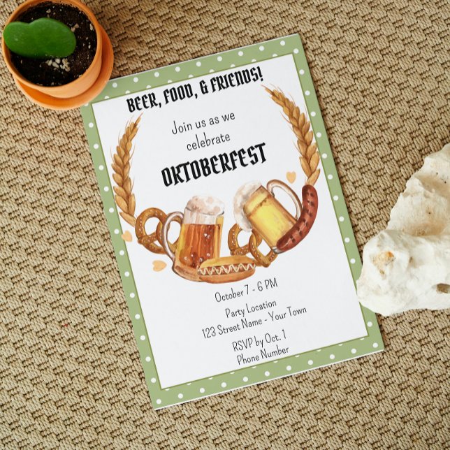 Festive Oktoberfest Invitation (Creator Uploaded)