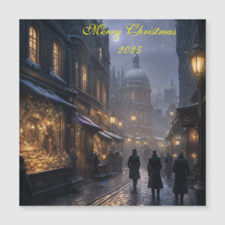 Festive Old London Christmas Card