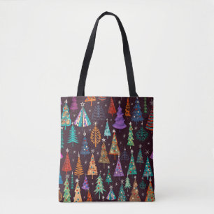 Festive pattern, Christmas and New Year decoration Tote Bag