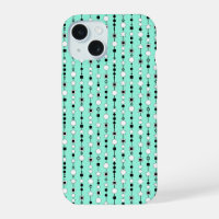 Festive pattern with string beads and jewelry star