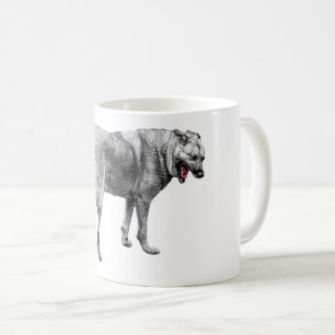 Festive Paw Prints Coffee Mug