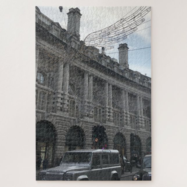 Festive Period along Regent Street, London UK Jigsaw Puzzle (Vertical)