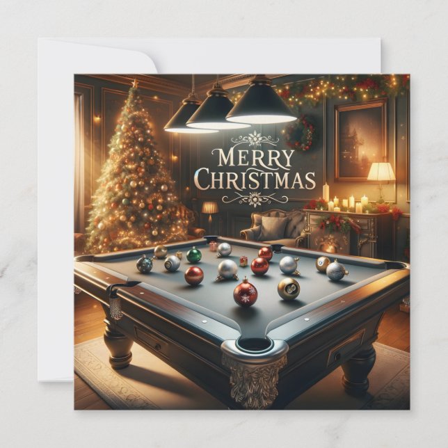 Festive Pool Card (Front)
