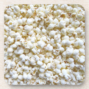 Festive Popcorn Decor Photography Coaster