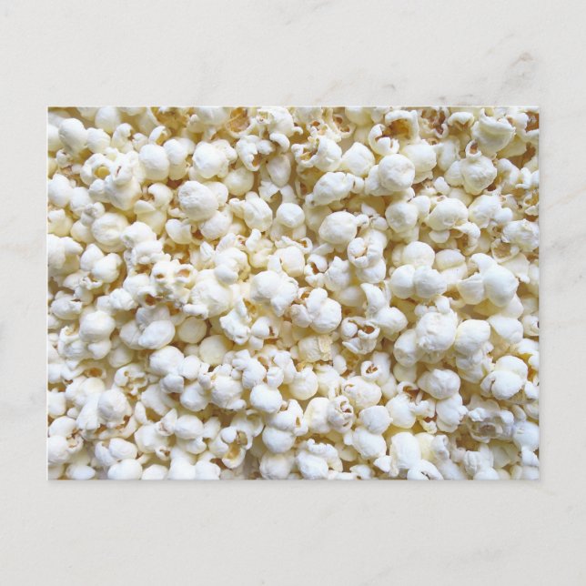 Festive Popcorn Decor Photography Postcard (Front)