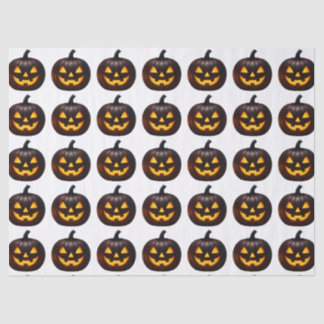 Festive Pumpkin Halloween Tissue Paper