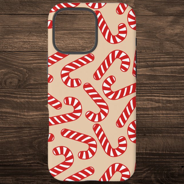 Festive Red Candy Cane Case-Mate iPhone Case (Creator Uploaded)