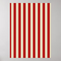Festive Retro Vintage Vertical PopCorn Stripes