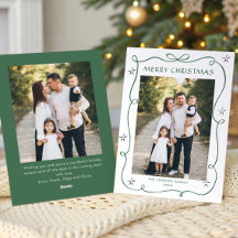 Festive Sage Green Christmas Bow Ribbon 2 Photo