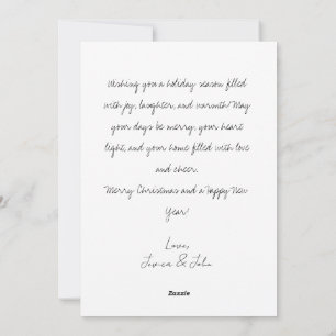 Festive Santa and Friends Christmas Card