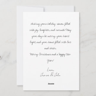 Festive Santa and Friends Christmas Card