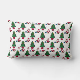 Festive Santa Christmas Pillow